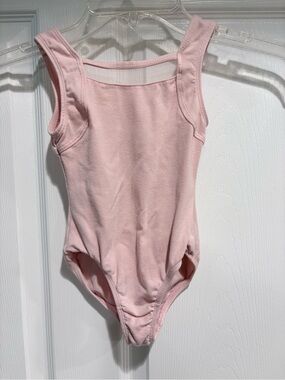 Girls Light Pink Tank-Style Dance Leotard